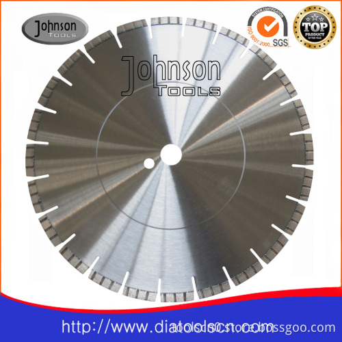 350mm Diamond saw blade: Laser welded turbo saw blade